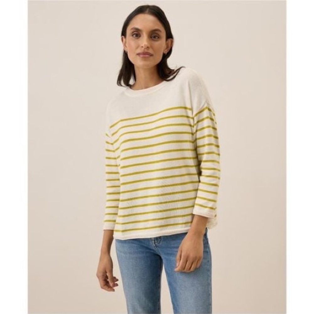 Pact Cream Knit Sweater